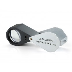 Euromex Loupe pliante LED 20x