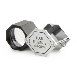 Euromex Loupe pliante 10x QUADRUPLET