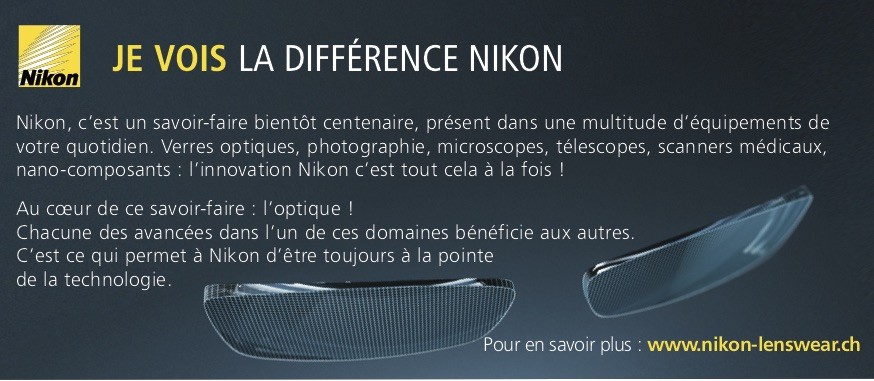 Nikon - des verres progressifs révolutionnaires