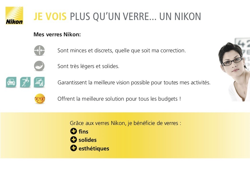 Nikon - des verres révolutionnaires