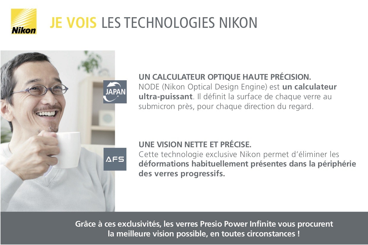 Nikon - Presio Power Infinite - Progressif
