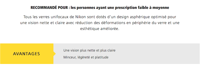 Nikon - AS Design Asphérique Nikon