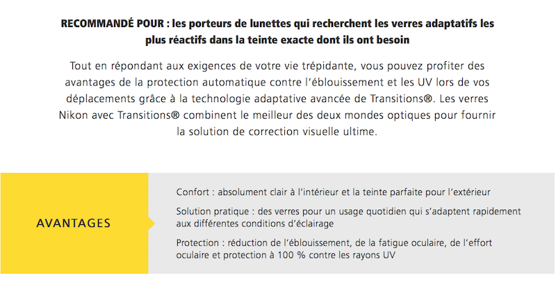 Nikon - Transitions Gen8