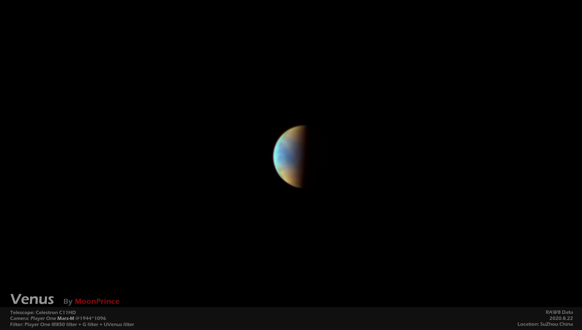 Player One - Filtre IR-850nm - venus