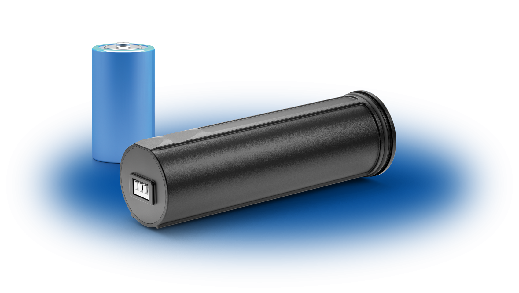 Deux batteries indépendantes. Jusqu'à 11 heures de travail continu